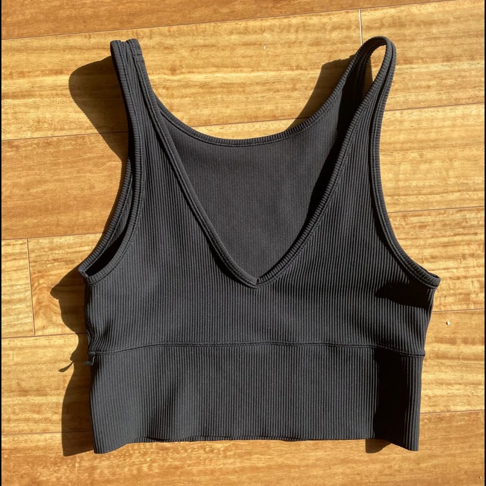 Power Pivot Ribbed Tank Top
